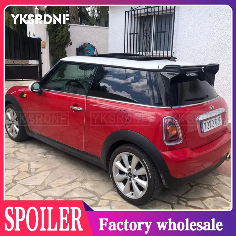 

Верхнее крыло для MINI R5O/R53/R56, стекловолокно, глянцевый, черный, спойлер, автомобильная гонка