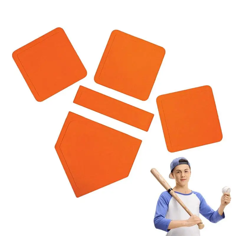 

Бейсбольные базы для заднего двора, резиновые полевые базы, выкидные пластины, многофункциональные резиновые полевые базы, набор мягких и безопасных для