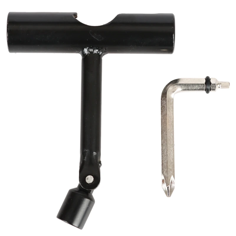 

Skateboard Tools T Type Skate Scooter Skateboard Tools Kick Scooter Mini L Wrench Corkscrew Tool Set Adjusting Tool Kit