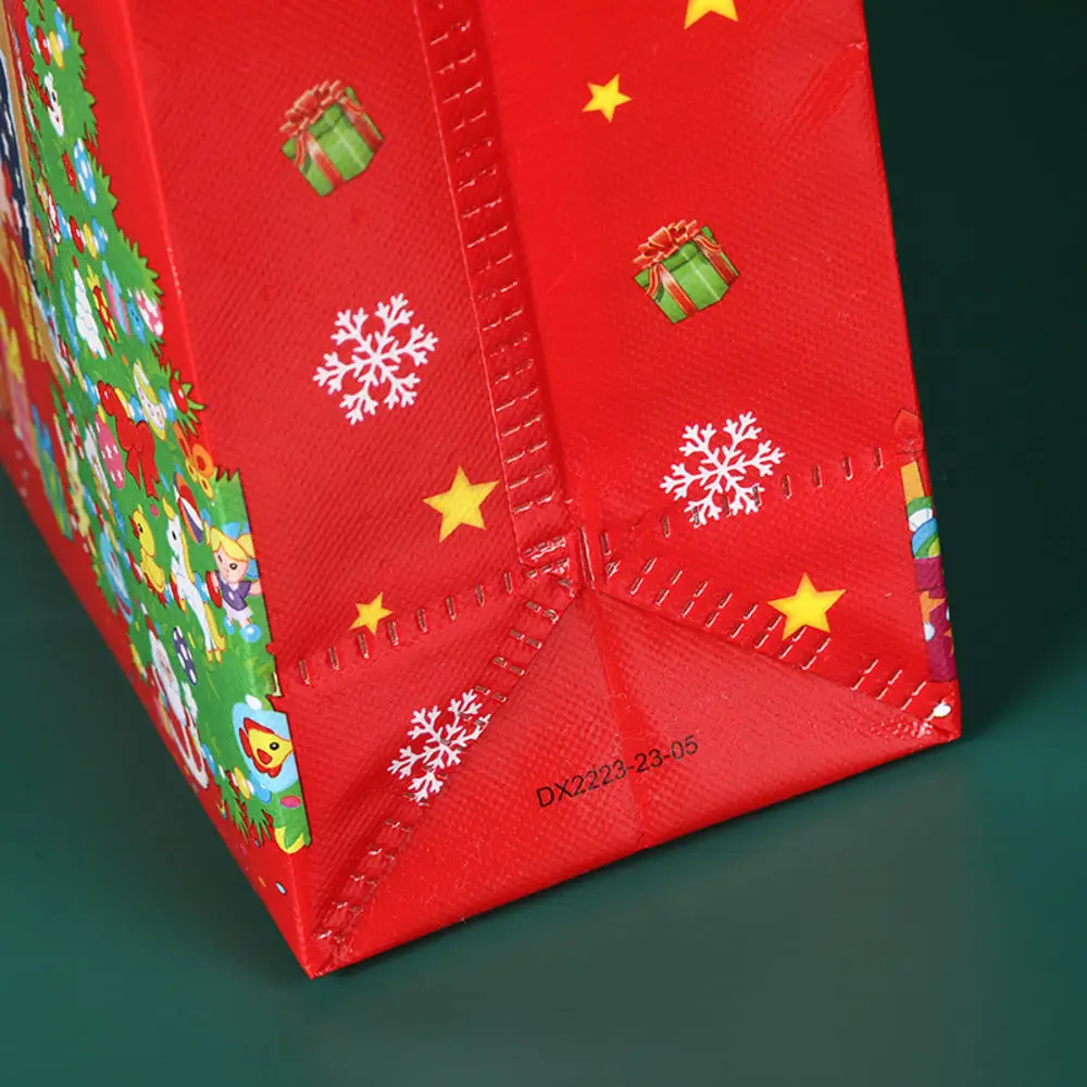 Рождественская фотосумка с зимним снеговиком