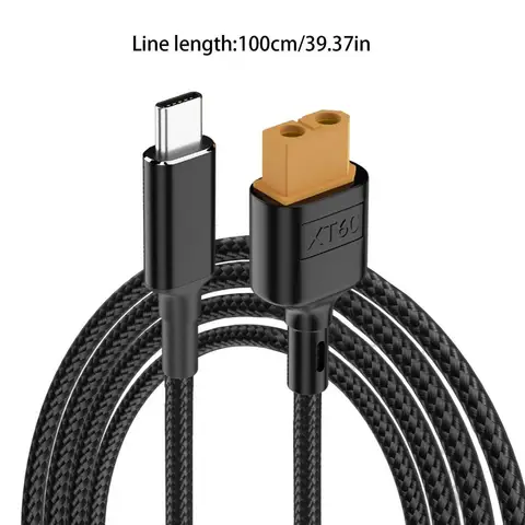 Зарядный кабель для Toolkitrc M7/M6/M6D/M8S/AMASS, Переходник USB Type-C на XT60, авиационная модель автомобиля, шнур PD
