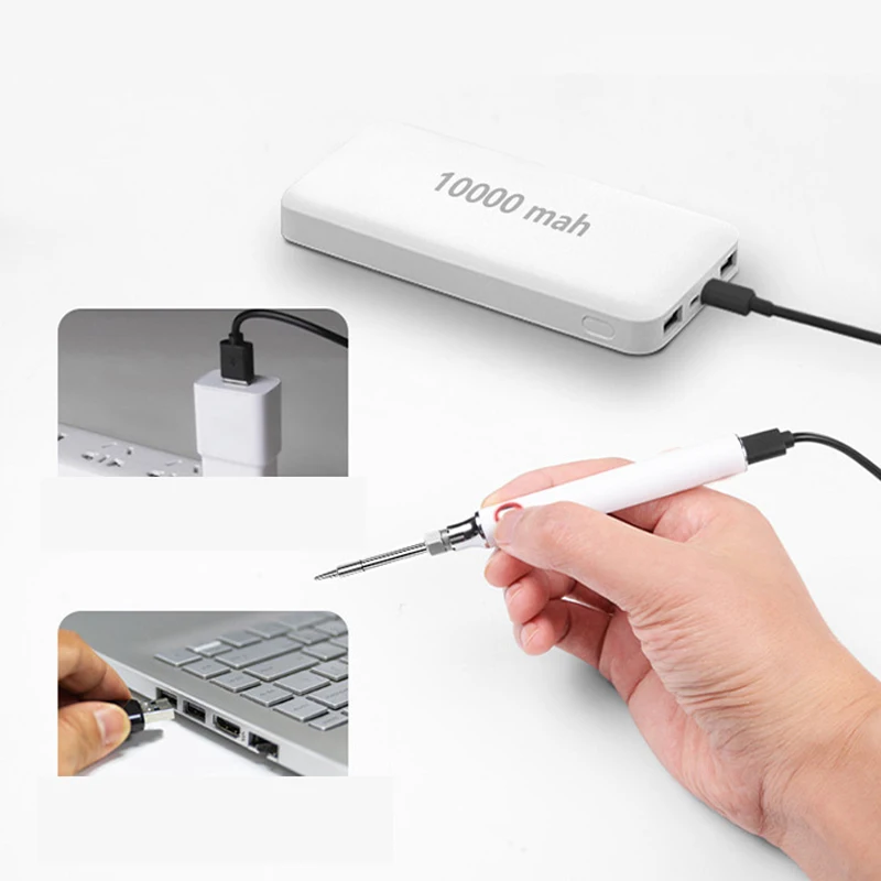 USB 5 В 8 Вт паяльник ручка сварочная без кабеля домашний уличный удобный набор