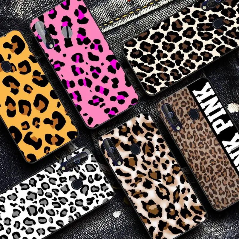 

MaiYaCa Leopard Print Panther Phone Case for Samsung S20 lite S21 S10 S9 plus for Redmi Note8 9pro for Huawei Y6 cover