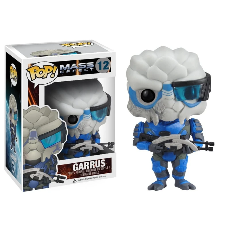 Экшн-фигурки из винила FUNKO POP Game, наружный эффект массы, Garrus #12 PEEBEE #189, игрушки для детей, подарок