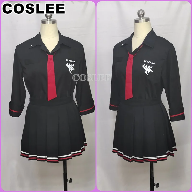 COSLEE Ichiomi Erika Косплей Костюм синий архив Женский Хэллоуин красивая форма игровой