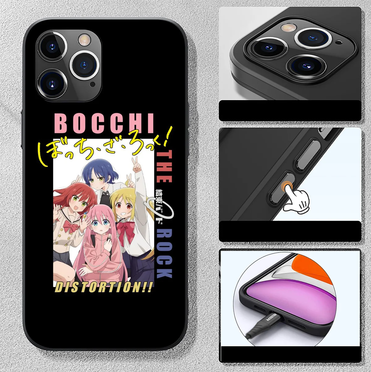 SA26 BOCCHI THE ROCK Soft Case for Samsung Galaxy A41 A42 A71 A72 A73 J2 J4 J5 J6 J7 J8 A6 A7 A8 A9 Plus 2018 Prime Pro Core