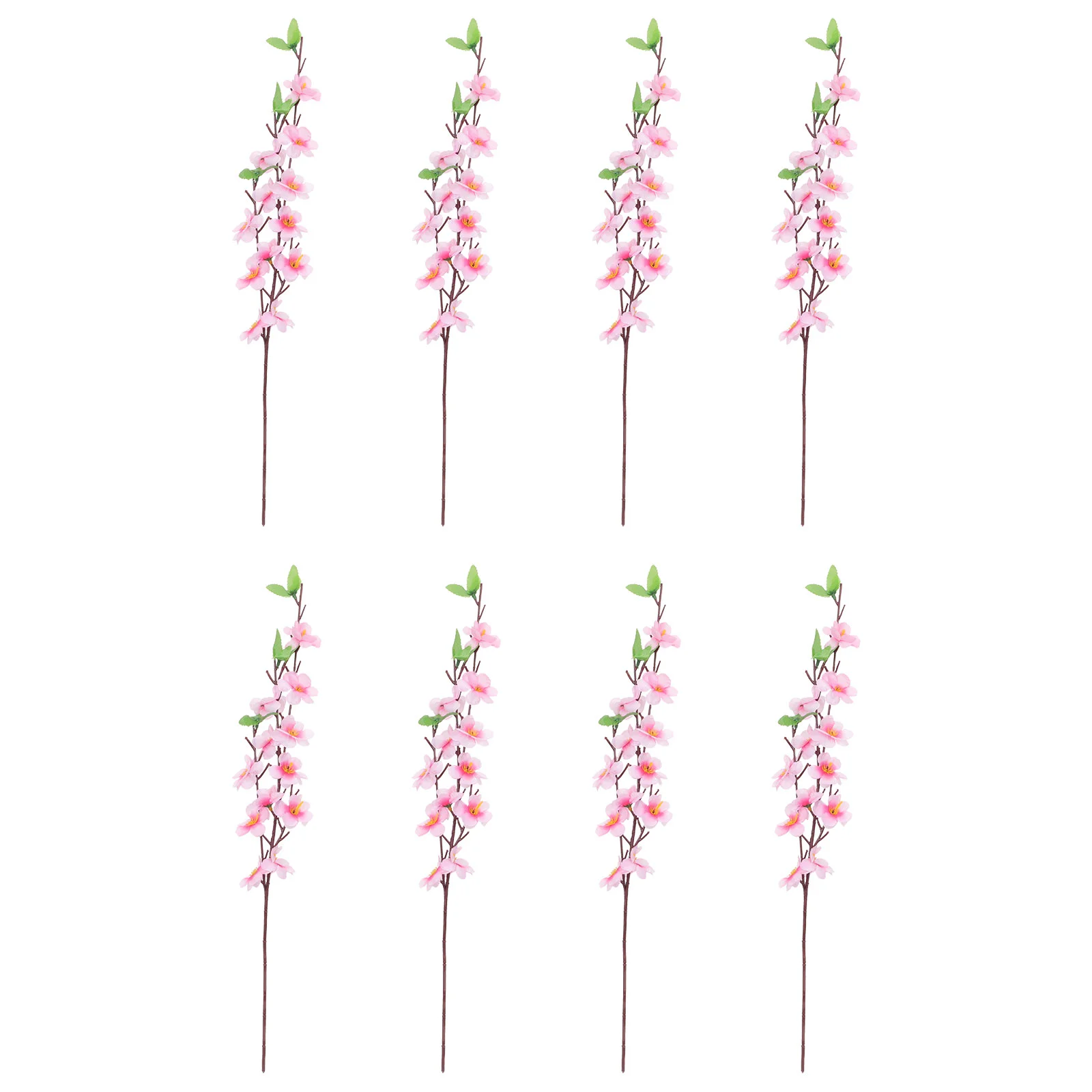 

Peach Flowerbranch Flowers Artificial Branches Fake Simulation Stem Faux Vase Silkdecor Filler Bouquetspring Arrangements Floral