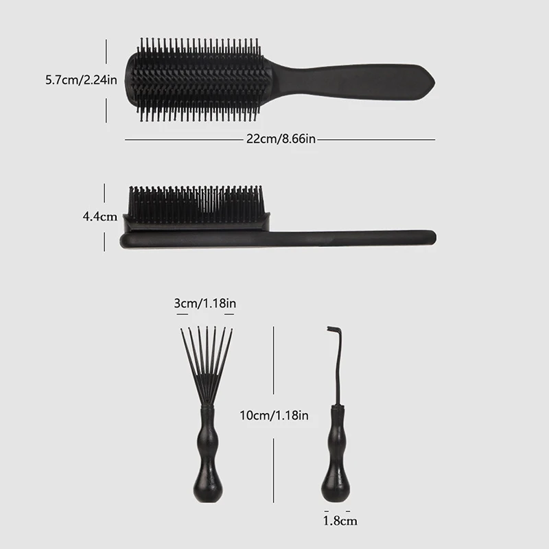 Щетка для укладки волос антистатическая щетка распутывания завивки сухих и
