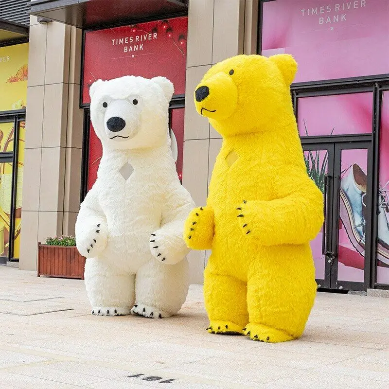 Большой надувной костюм для Хэллоуина пушистый косплевечерние вечернее платье