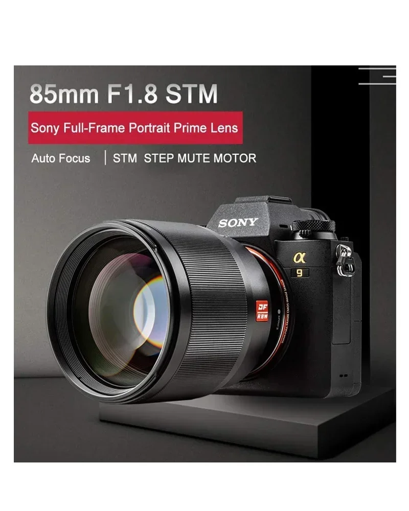 Полнокадровый портретный объектив VILTROX 85 мм F1.8 Mark II STM с автофокусом и большой