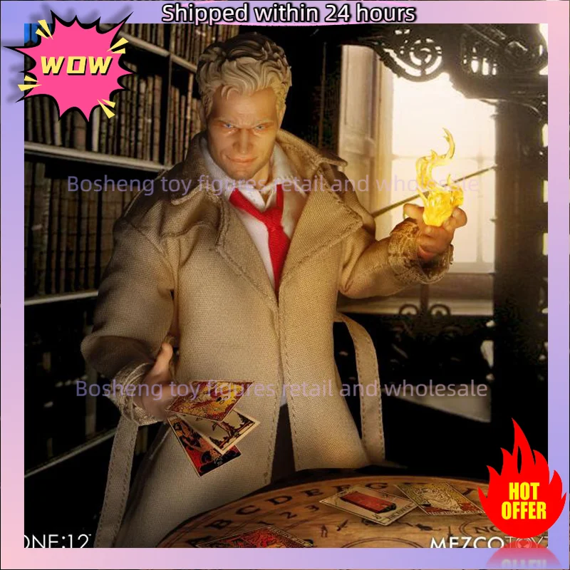 Фото Оригинальный MEZCO TOYZ One: 12 Collective Constantine Deluxe Edition, в наличии, коллекция аниме, фигурки, модель игрушки №2