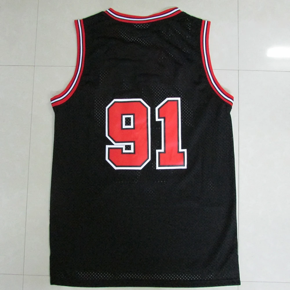 

Custom Basketball Jerseys 91 33 23 Pippen Rodman TShirts We Have Your Favorite Name Pattern Mesh Embroidery Sports Product Video