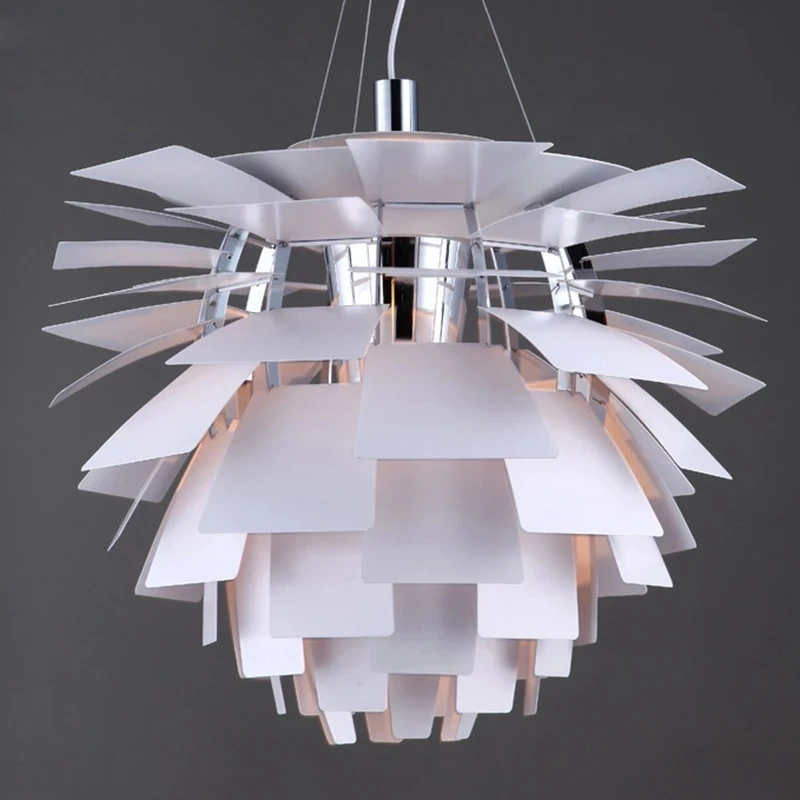 

Modern Aluminum LED Pendant Lights Pinecone Hang Light Suspension DecorHanging Lamps for Living Room Bedroom Cafe Luminaire