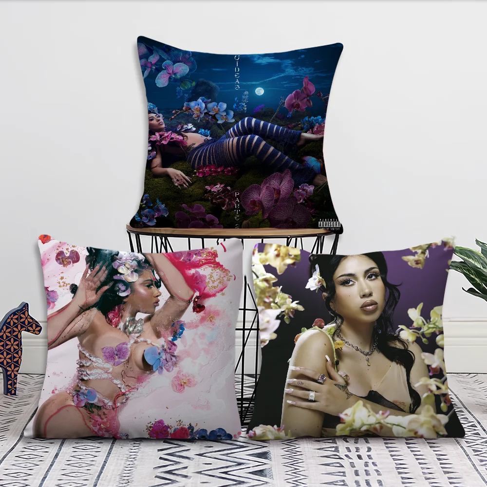 Singer K-Kali U-Uchis O-Orquideas наволочка квадратная подушка для комнаты спальня изголовье