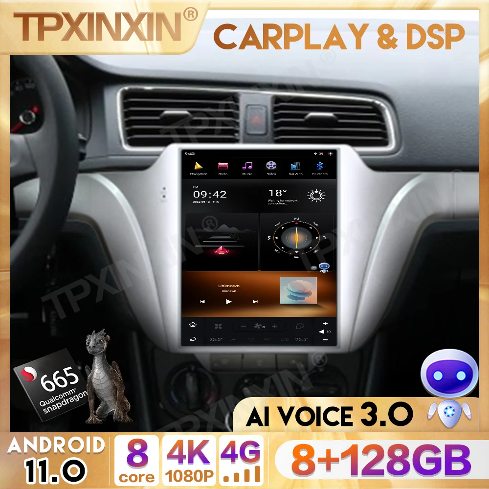 

Tesla Android 11 2 Din Car Radio For Volkswagen Lavida 2014 - 2018 Multimedia GPS Player Carplay stereo DVD AutoRadio Head unit