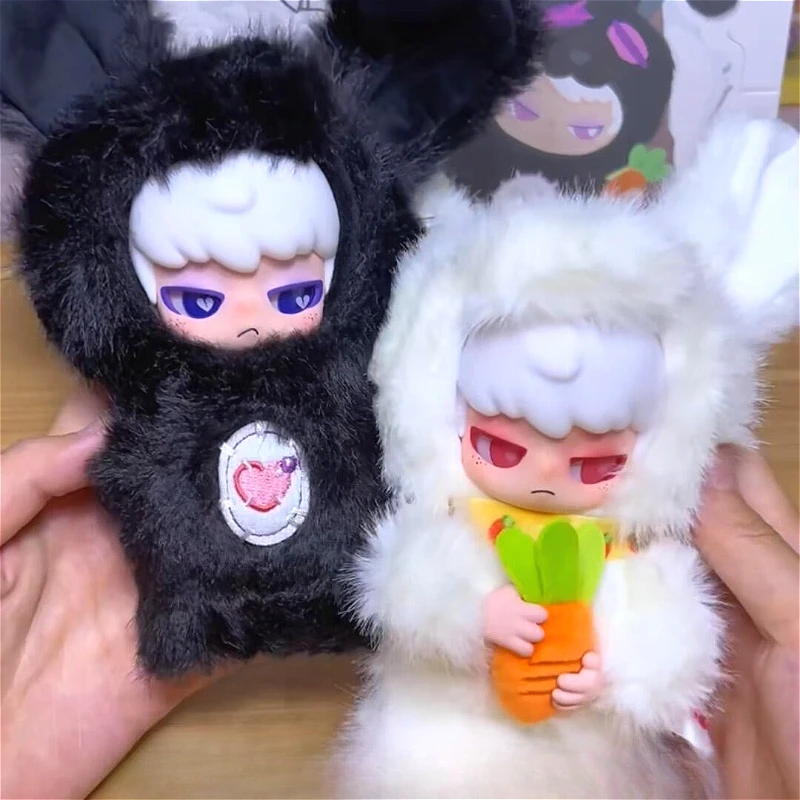 Фото DIKO Lucky BUNNY Series Blind Box: Фигурка кролика в стиле аниме, загадочная коробка-сюрприз DIKO, подвеска-сюрприз, коллекционная виниловая аниме-кукла, подарок №5