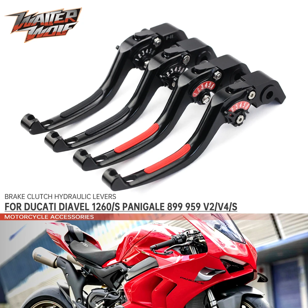 

Brake Clutch Hydraulic Levers For DUCATI X Diavel 1260/S PANIGALE 899 959 V2 V4 1199 1299 MONSTER 950 1100 1200 S/R Motorcycle