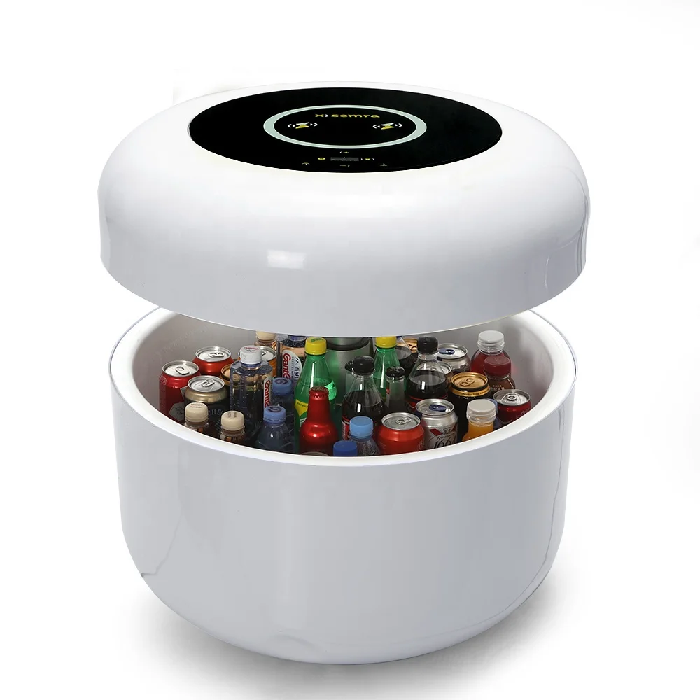 

Smart Frigobar Big 130L Capacity Refrigerator Minibar Dometic Home Hotel Mini Fridge Bar for Makeup Drugs Skincare