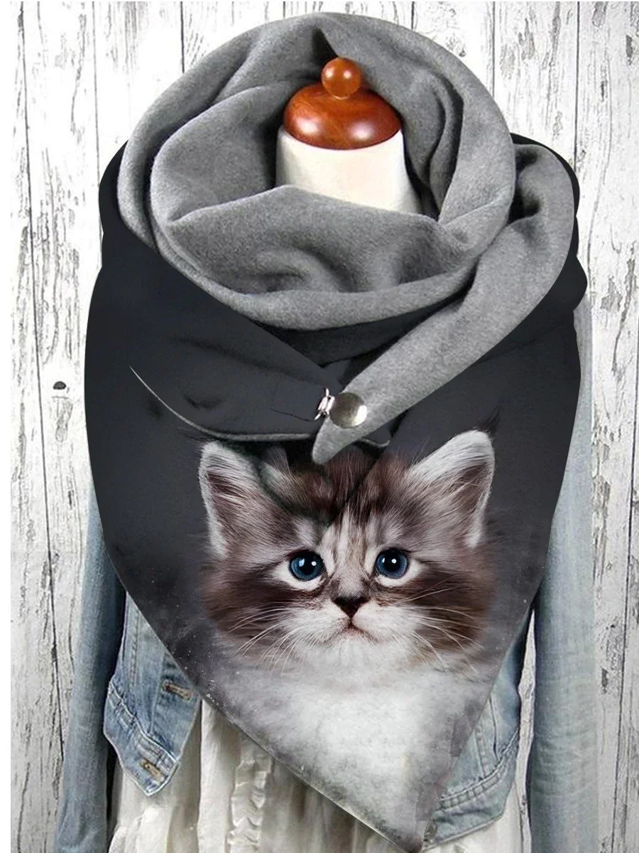 

Women's Cute Cat Casual T-Shirt