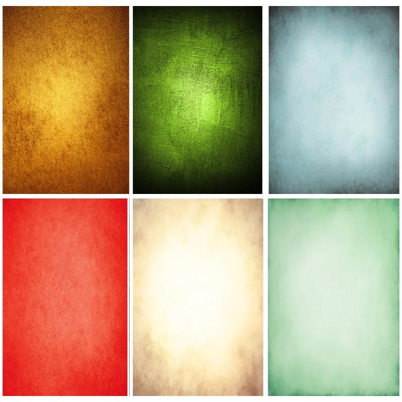 

ZHISUXI Vinyl Photography Backdrops Props Vintage Grunge Portrait Grunge Gradient Theme Photo Background 201122SS-17