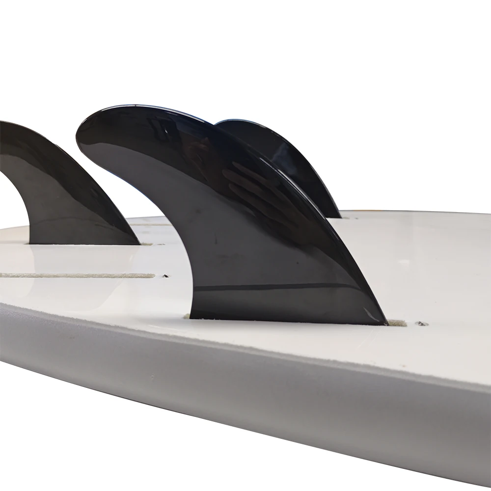 

UPSURF FUTURE Nylon Short Board Fins G5 Plastic Quilhas Hight Quality Single Tabs 3pcs/set Surfing Fins Black Surf Board Fins