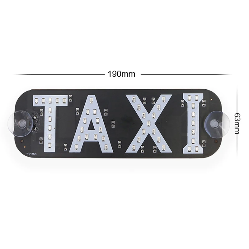 Новая светодиодная световая панель 12 В для такси |