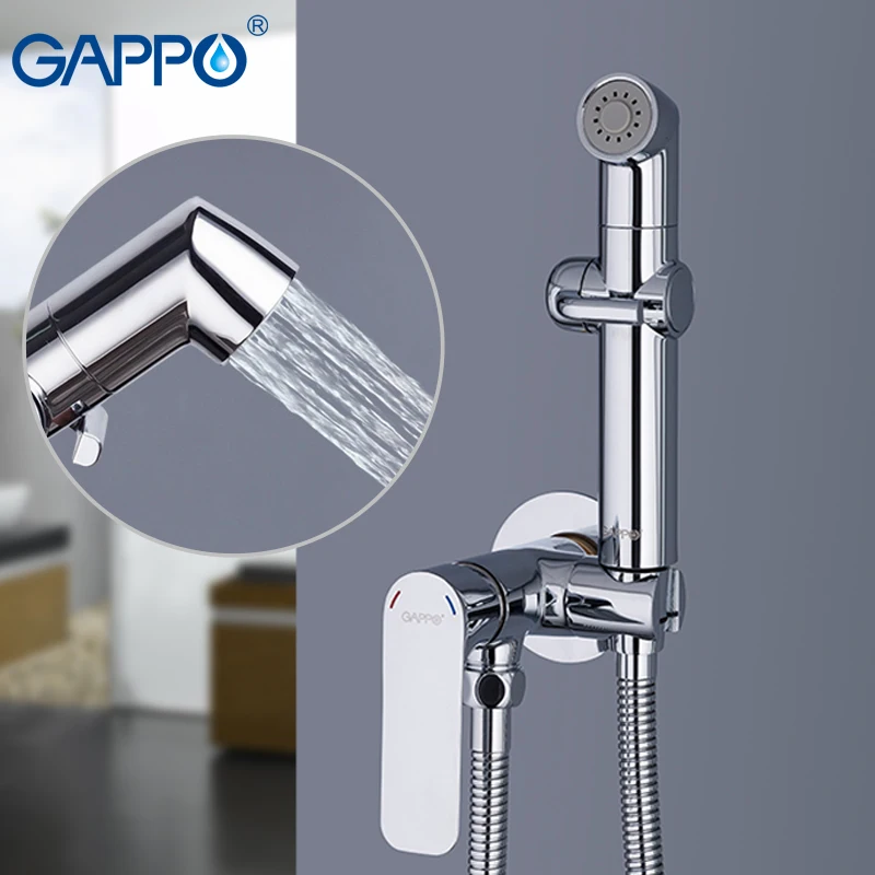 

GAPPO Bidets bathroom hand shower bidet toilet sprayer hygienic shower bidet tap wall mounted bidet faucets bath