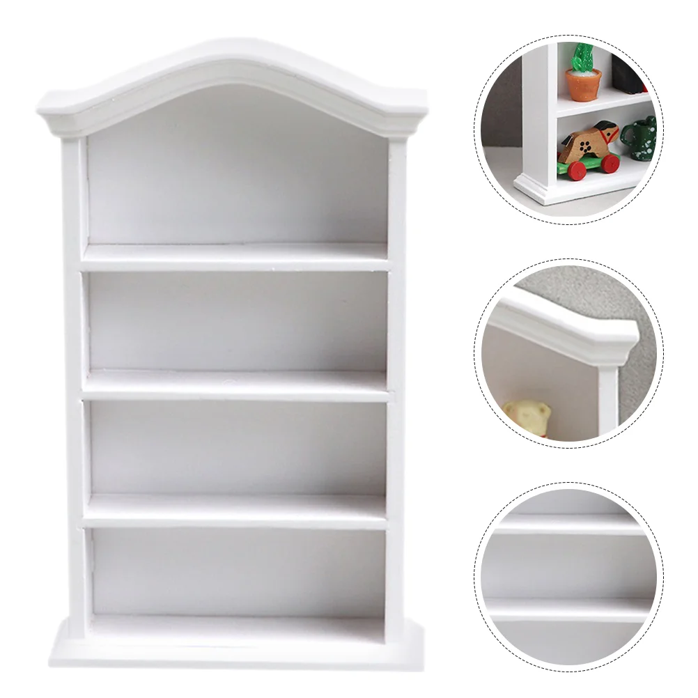 Модель мебели Книжные полки Миниатюрный дом Декоративная книжная полка