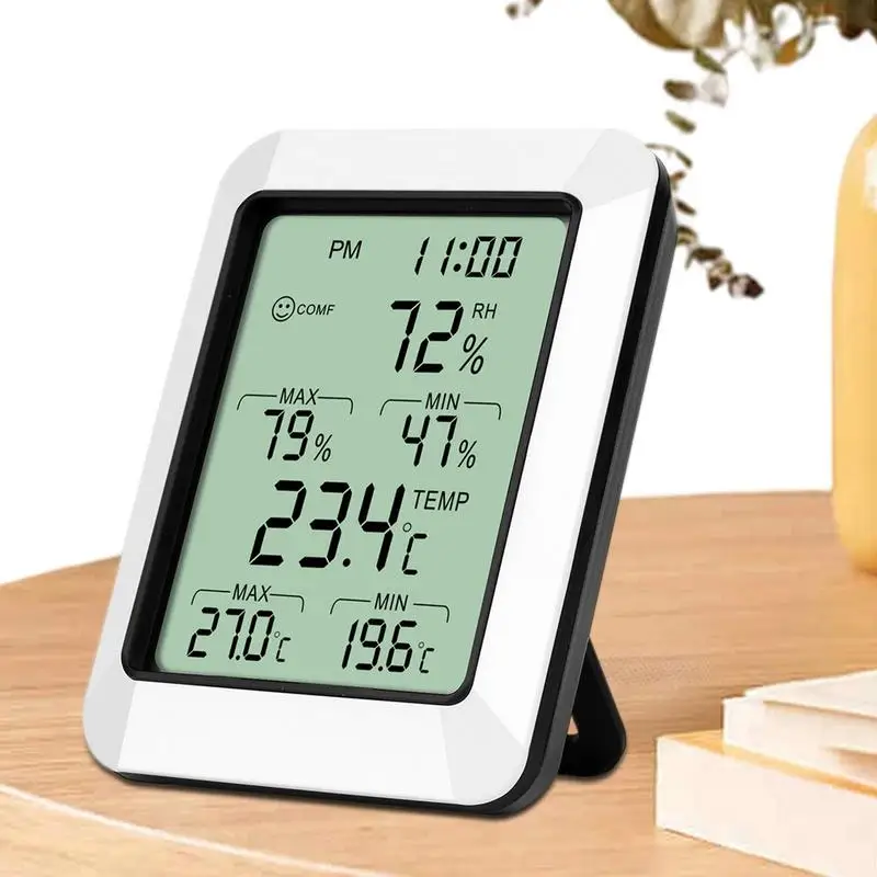 

Цифровой мини-термометр с ЖК-дисплеем, комнатный гигрометр, датчик влажности в помещении, термометр, инструмент для измерения температуры