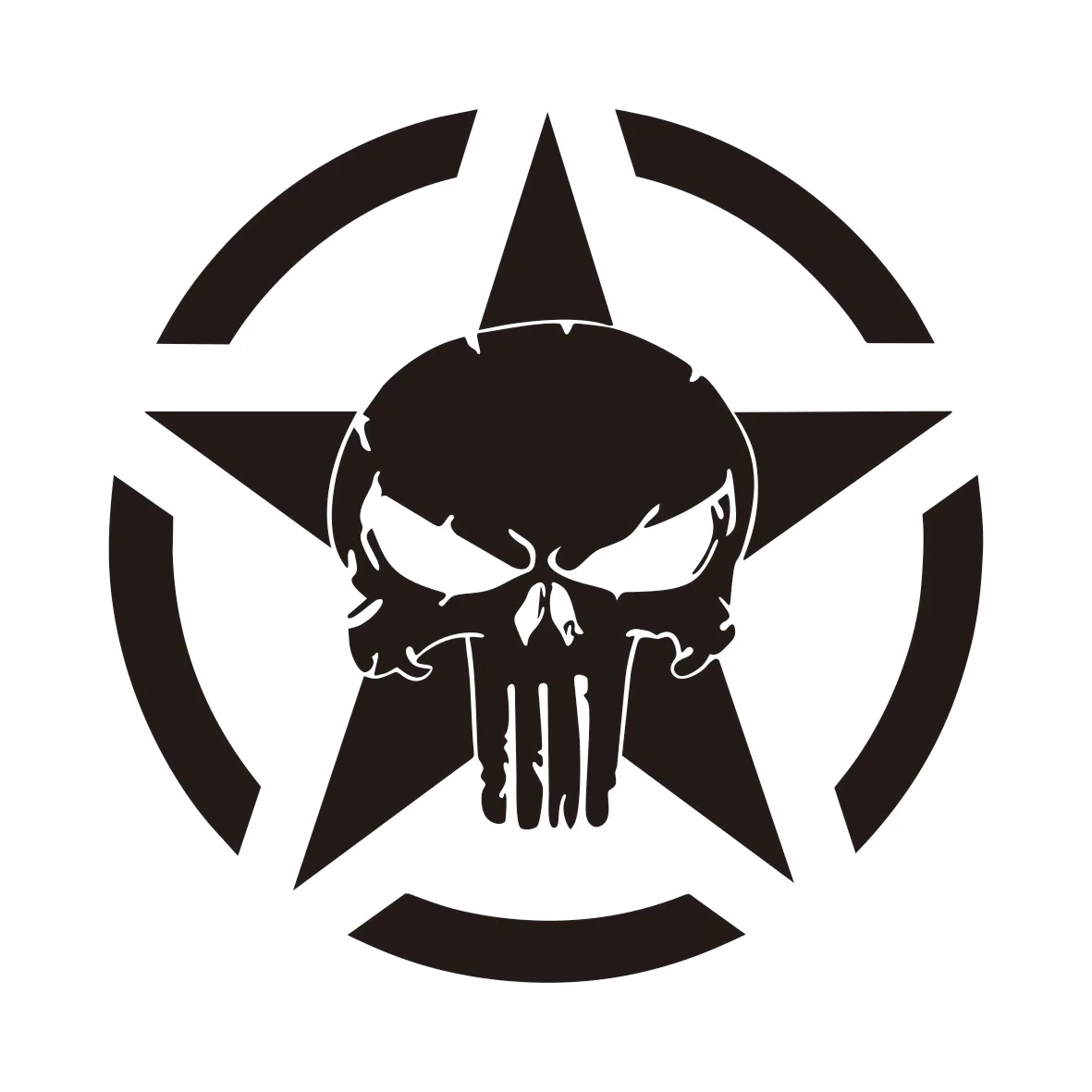 

Цельная наклейка на мотоцикл с черепом - водонепроницаемая виниловая наклейка для мотокросса, топливных баков, боковых обтекателей и шлемов