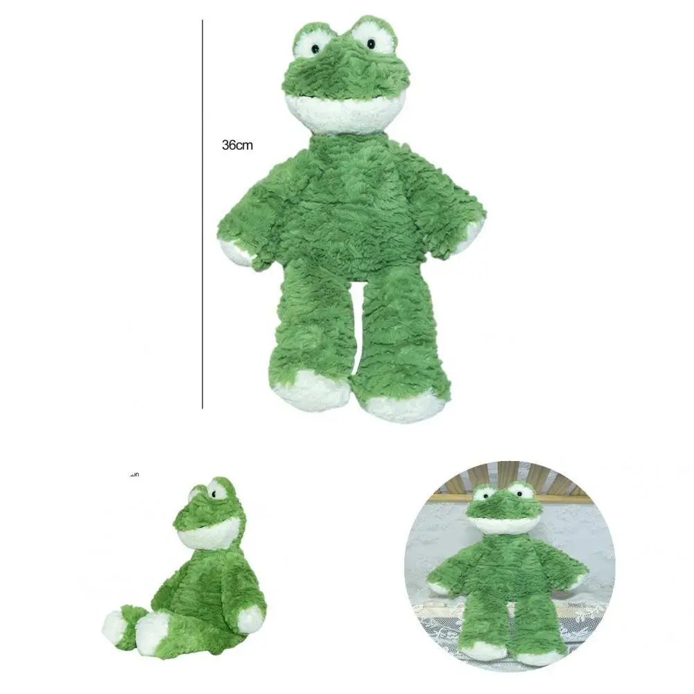 

Novel Funny Frogs Shape Plush Stuffed Doll Plush Doll Portable Perfect Gifts