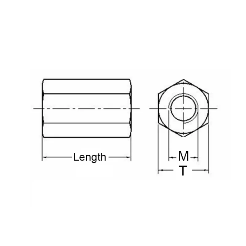 1 шт. латунные двухпроходные шестигранные гайки проставка для материнской платы