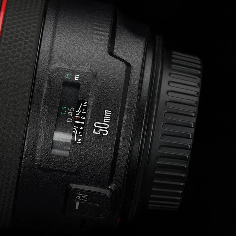 Наклейка на корпус объектива для Canon EF50 мм F1.2 L защитная наклейка виниловая пленка