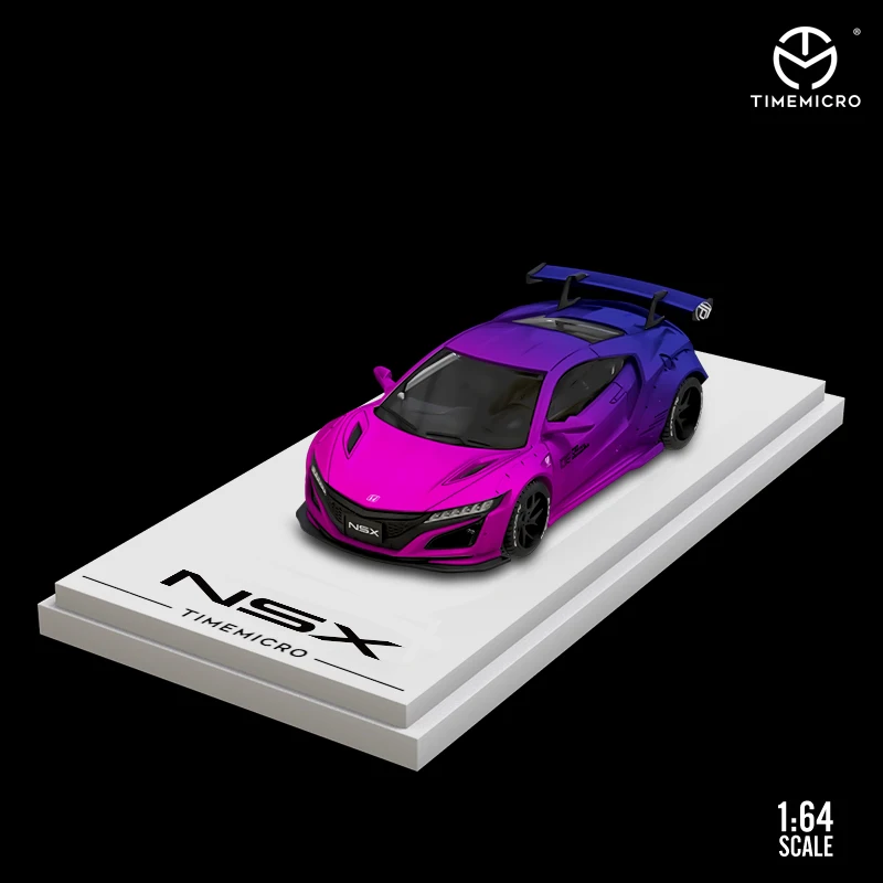 Время микро 1/64 Honda NSX градиентная литая модель автомобиля |