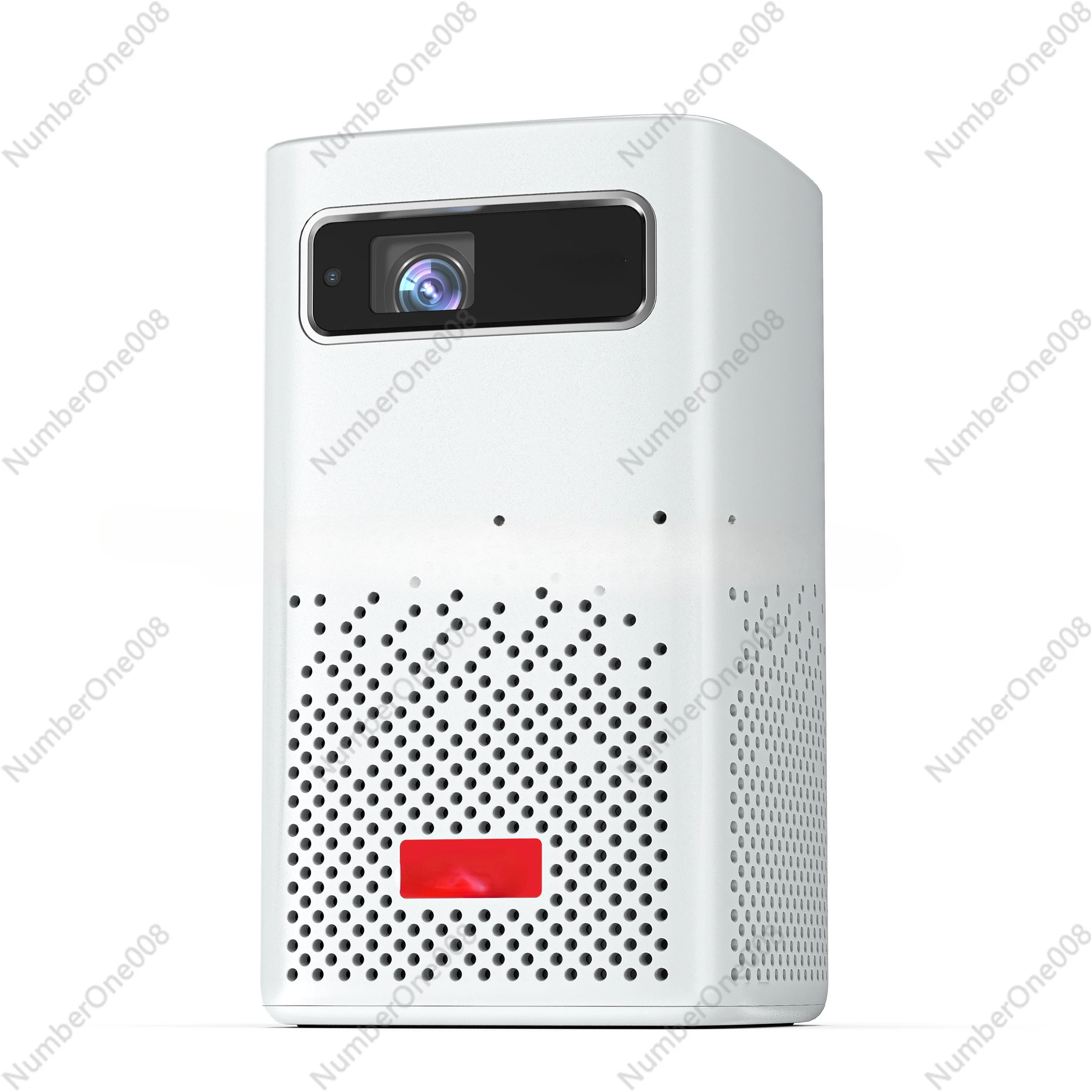 Портативный проектор C900 небольшой HD 4K со встроенным аккумулятором для спальни