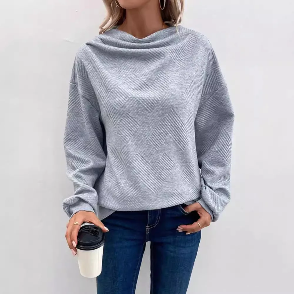 Осенний женский повседневный пуловер с длинными рукавами и капюшоном Nouveautés Sweats