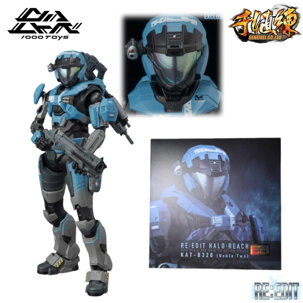 Фото 1000Toys RE:EDIT Официальный аутентичный продукт Noble Team One-Six с эксклюзивной версией, предварительно окрашенная фигурка в масштабе 1/12 №3