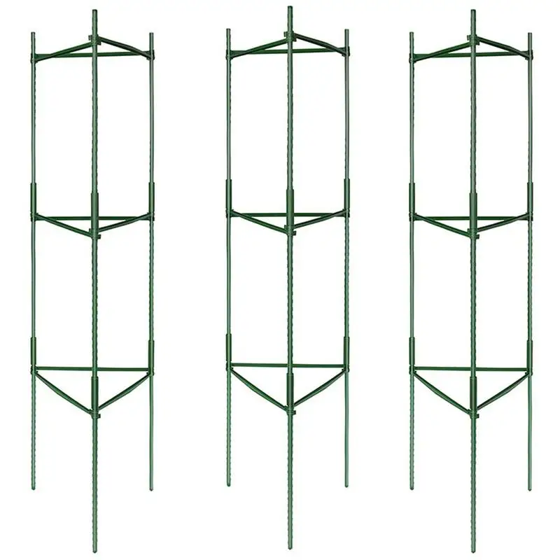 

Multi Functional Tomato Climbing Bracket Perfect Vegetable Plant Cage Frame Support Stake Stand Holder Fixing Rod Bonsai Tools