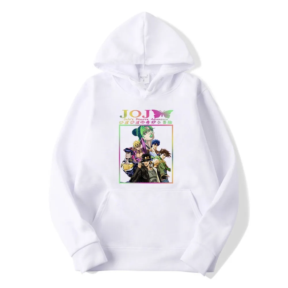 

2022 Fall/Winter Hot Anime Jojo Bizarre Adventure Cool Hoodie Loose Sweater Warm