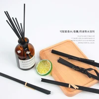 l19cm x 543mm polyester black fiber stick rattan reed diffuser sticks aromatherapy volatilizing rod for air fresher