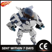 moc game mecha robot centauris mk ii tactical combat building block kit space aerospace cockpit brick model toys gifts