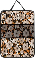 flower and leopard skin pattern interior accessories anti kick pads for car seatsanti scratchanti dirtysuitable for most cars