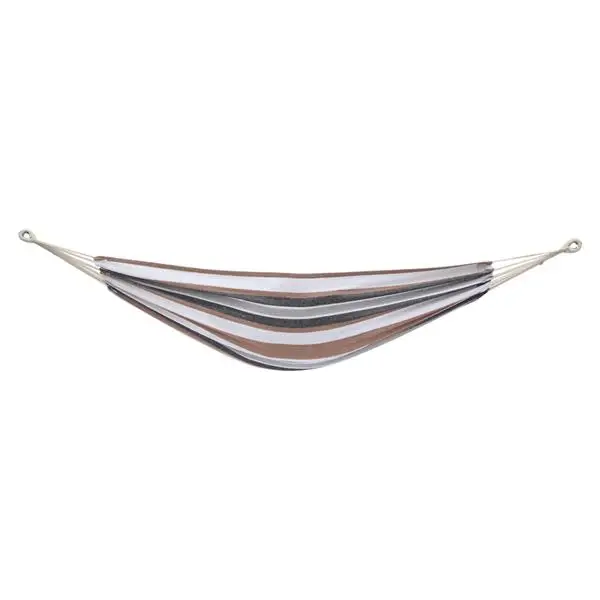 

200*150cm Portable Polyester & Cotton Hammock Coffee Strip