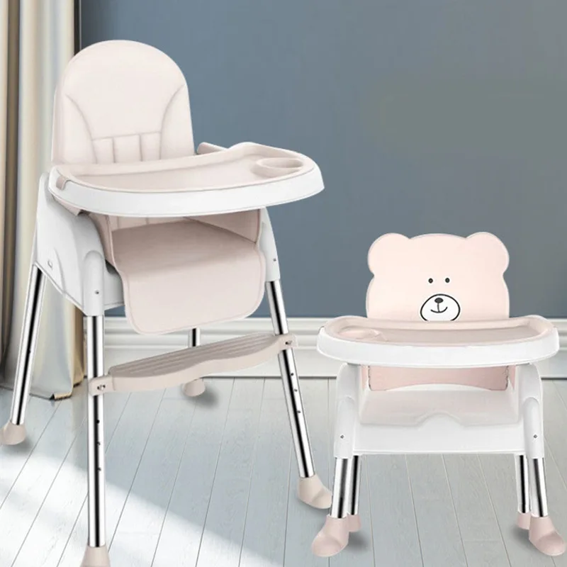 0-6Years Baby Dining Table Seat Multifunctional Baby Dining Chair Infant Dining Table Foldable Portable Study Chair Dining Table