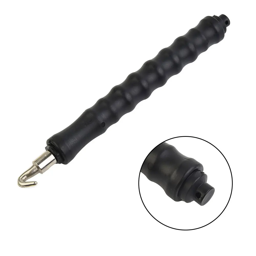 

Rebar Hook Tie Wire Twister Wire Twisting 370*26*26MM Accessories Automatic Concrete Metal Black For Tying Rebar