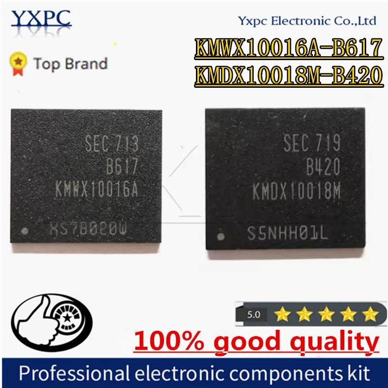 

Флуоресцентный чипсет с шариками, модель KMWX10016A B617 32GB BGA254 EMCP 32G Memory IC