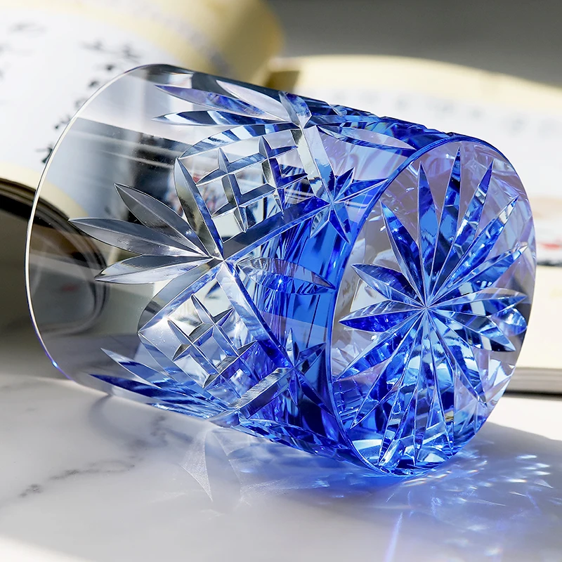 Стеклянный стеклянный стакан для виски ледяной чай и кофе 240 мл 8 5 унций 4 шт.