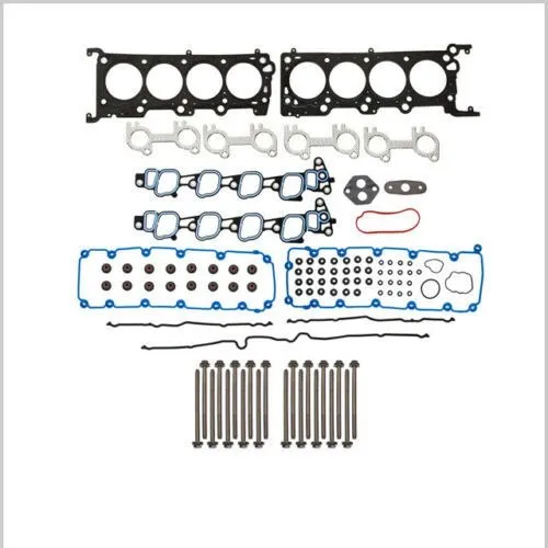 

Подходит для 04-08 Ford E150 E250 E450 Super Duty 5,4 комплект прокладок головки SOHC болты VIN L M