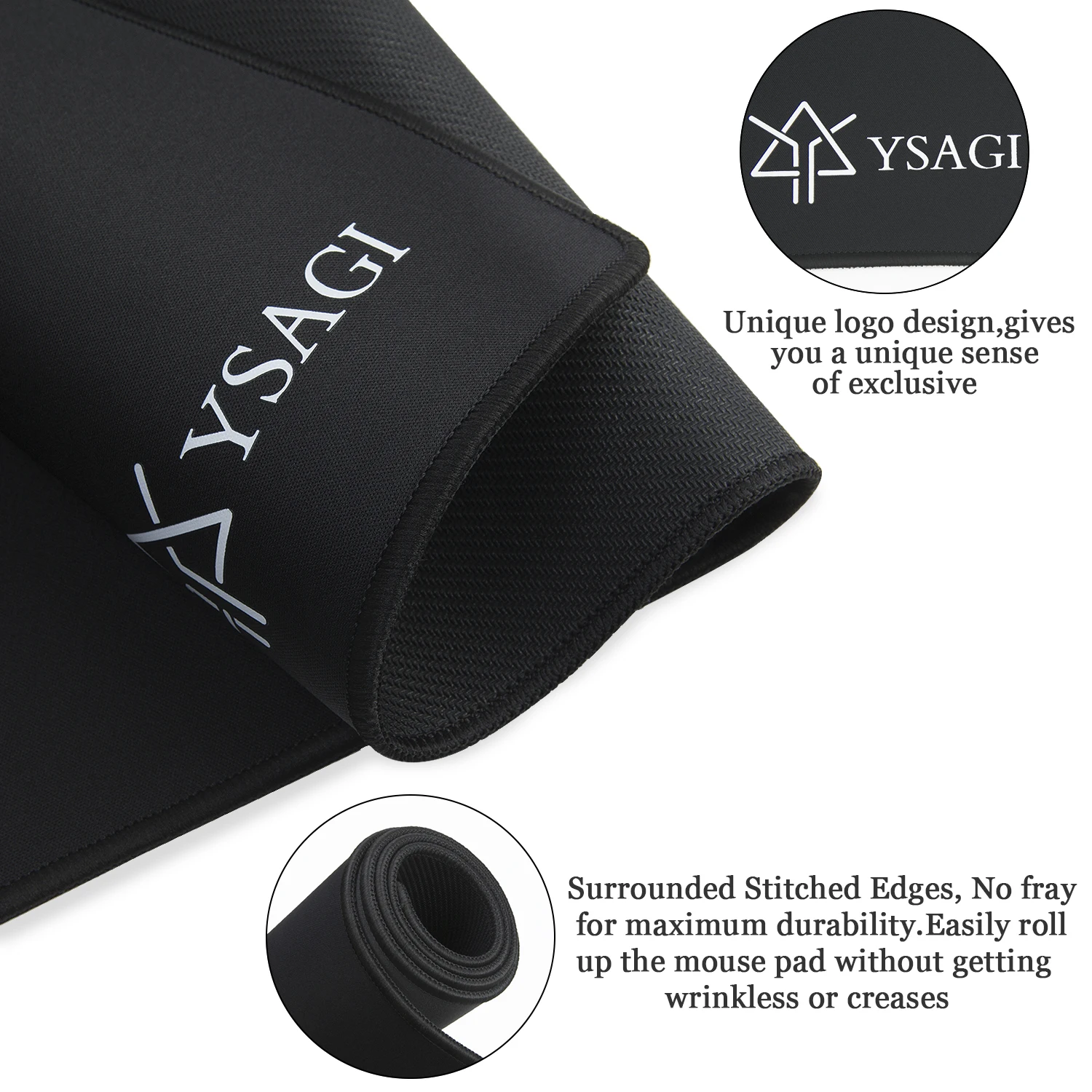 Тканевый игровой коврик для мыши (XXL): отслеживание и стабильность пика —