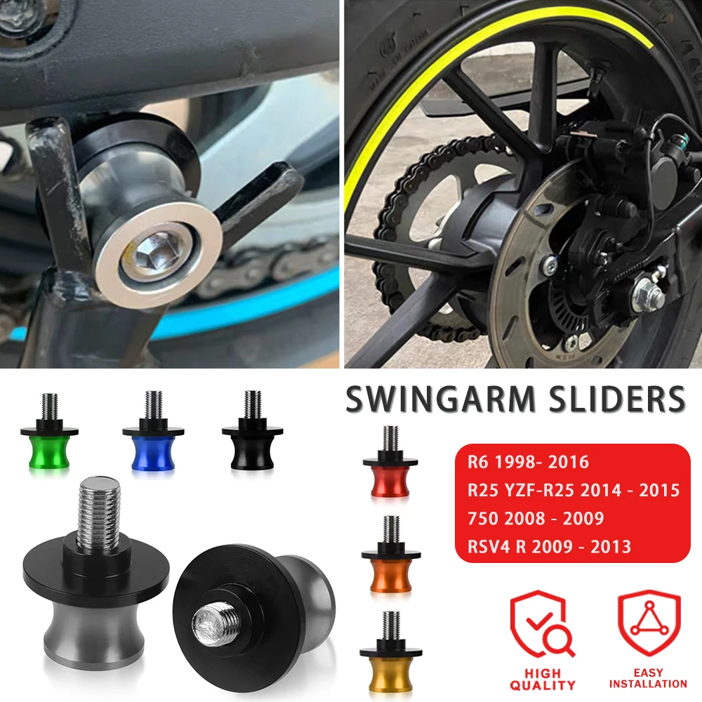 

Motorcycle Swingarm Spools Slider Stand Screw For Benelli TNT 15 25 125 135 300 600i 600 650 899 TNT125 TNT300 TNT600 TNT899